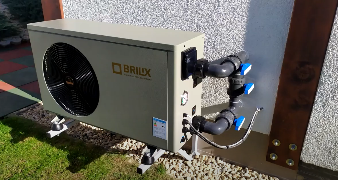 above pool heater
